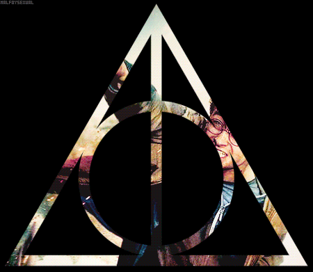 Triangle Harry Potter HP Logo - Deathly hallows harry potter hp GIF on GIFER - by Ceredwyn