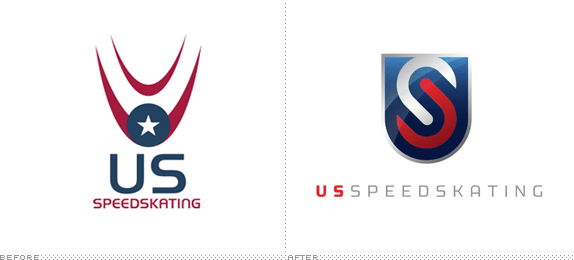 Us Logo - Brand New: US Speedskating Shields Itself