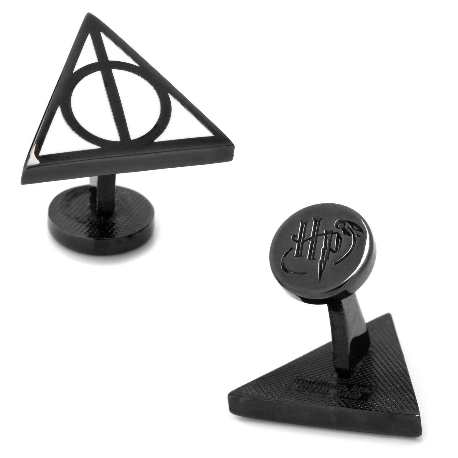 Triangle Harry Potter HP Logo - Deathly Hallows Cufflinks - Harry Potter Accessories - Movies ...