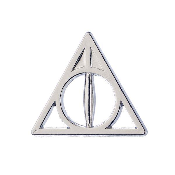 Triangle Harry Potter HP Logo - Buy Deathly Hallows Pin Badge Online British Library Shop