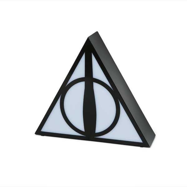 Triangle Harry Potter HP Logo - Harry Potter Deathly Hallows Accent Lamp