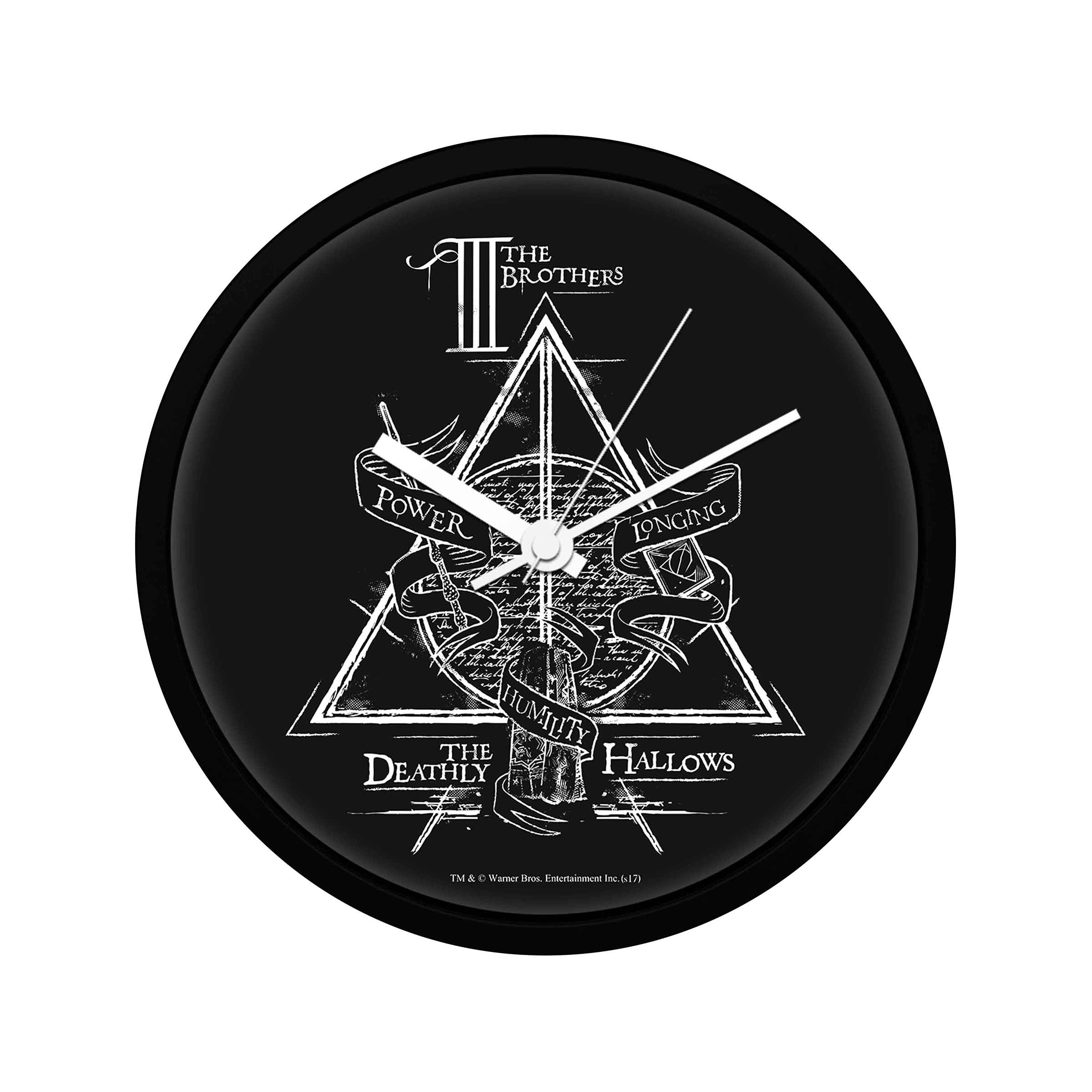 Triangle Harry Potter HP Logo - Harry Potter - Triangle - Wallclock, licensed by Warner Bros, USA ...