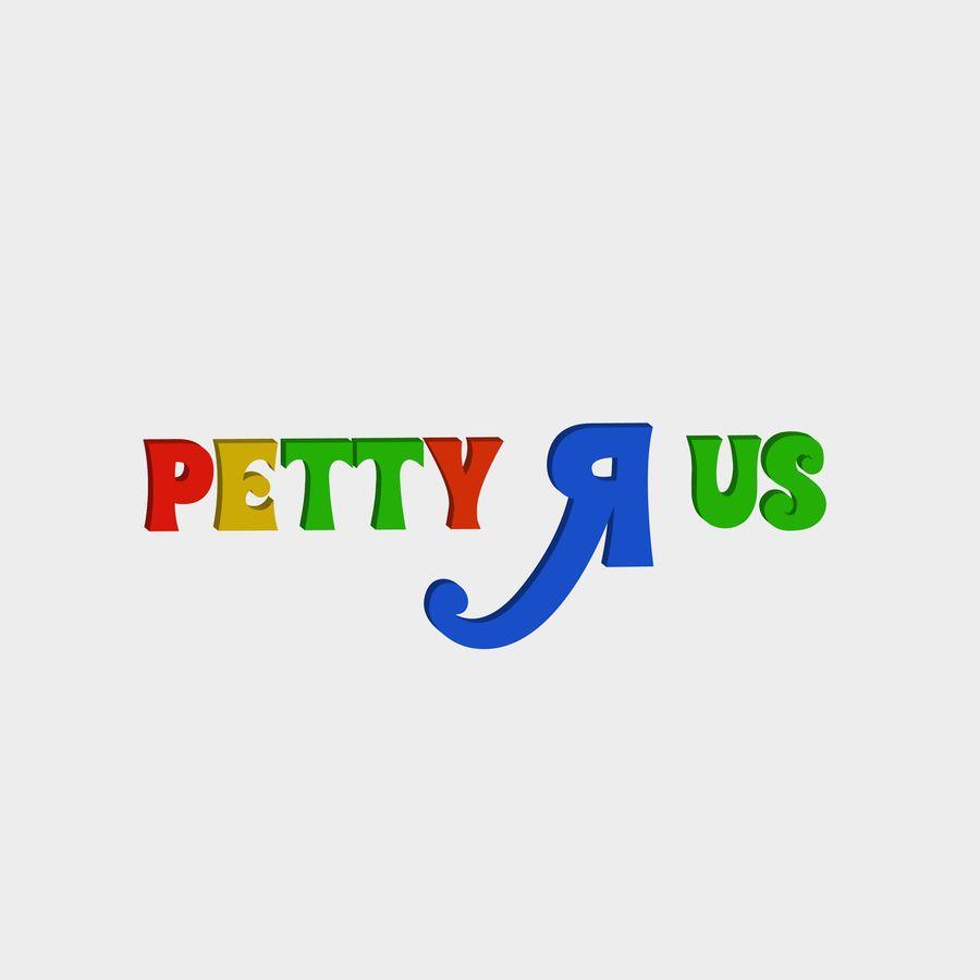 Us Logo - Entry #14 by pinky2017 for Petty R Us Logo | Freelancer