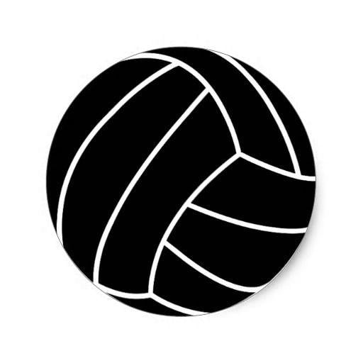 Black and White Volleyball Logo - Medina Christian Academy - Team Home Medina Christian Academy ...