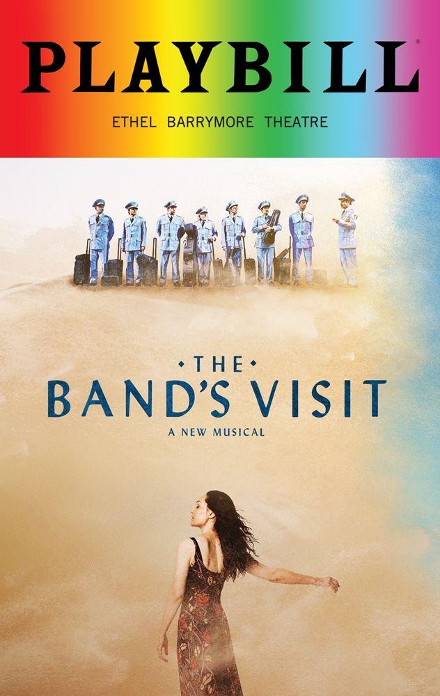 I Can Use Playbill Logo - The Band's Visit 2018 Playbill with Rainbow Pride Logo