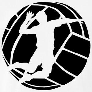 Black and White Volleyball Logo - IMLeagues | West Campus (Arizona State University/Indoor Volleyball ...