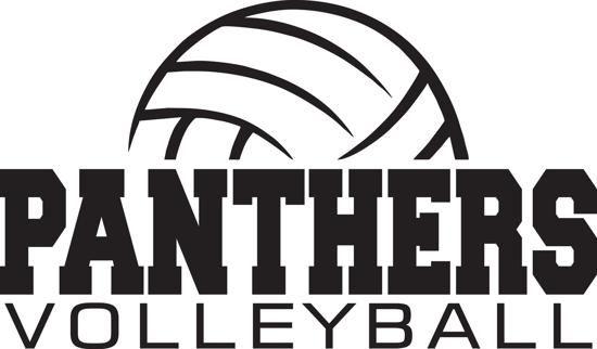 Black and White Volleyball Logo - Club Tryouts