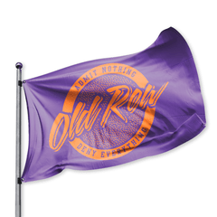 Purple Orange Circle Logo - Flags