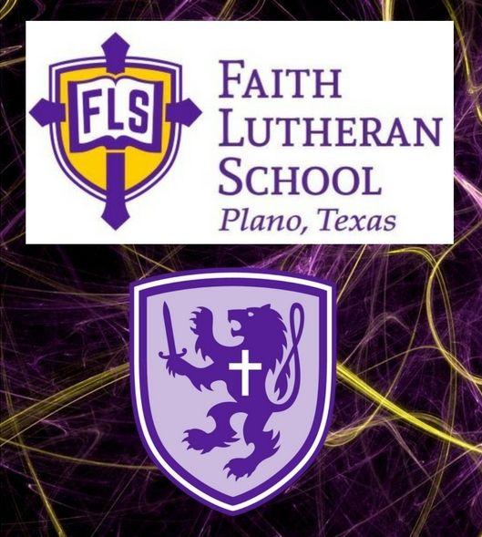 Lion School Logo - A new look: school logo and lion mascot. Faith Lutheran School