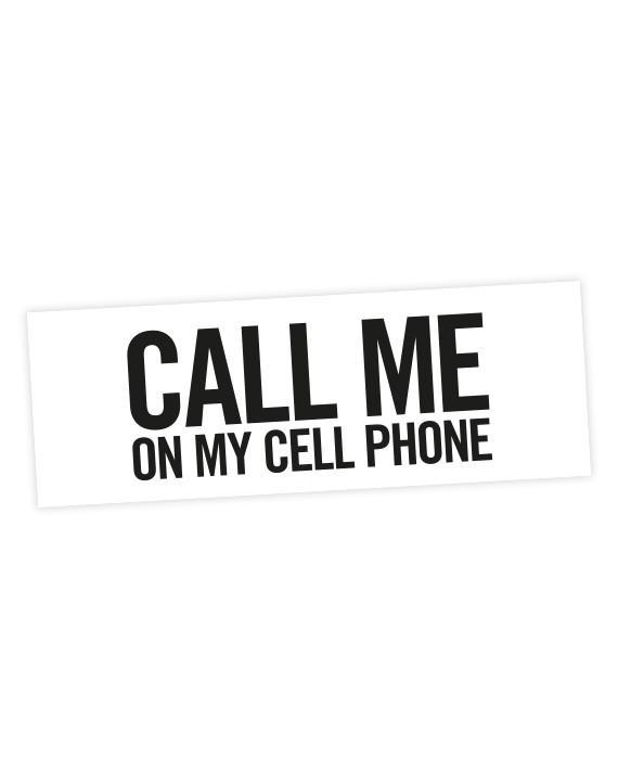 Call Me Logo - Drake Hotline Bling inspired sticker