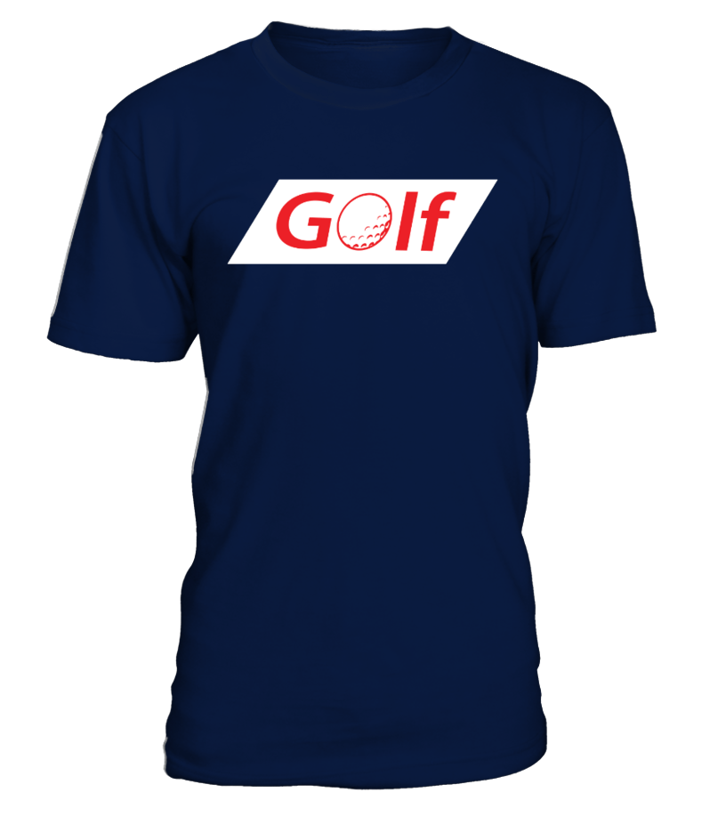 Golfer in Blue Box Logo - Golf Box Logo Shirt. Golf Team Gifts. Box logo, Golf