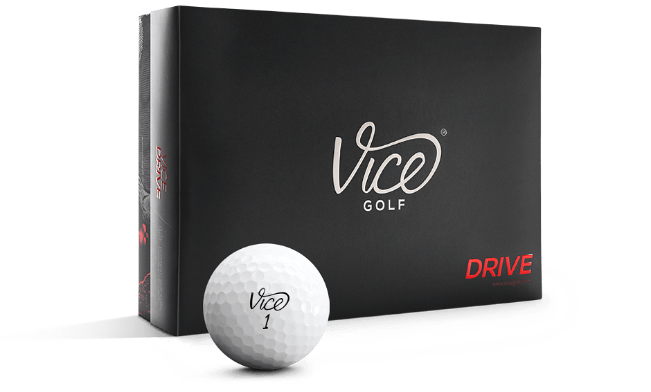 Golfer in Blue Box Logo - Vice Drive – VICE Golf