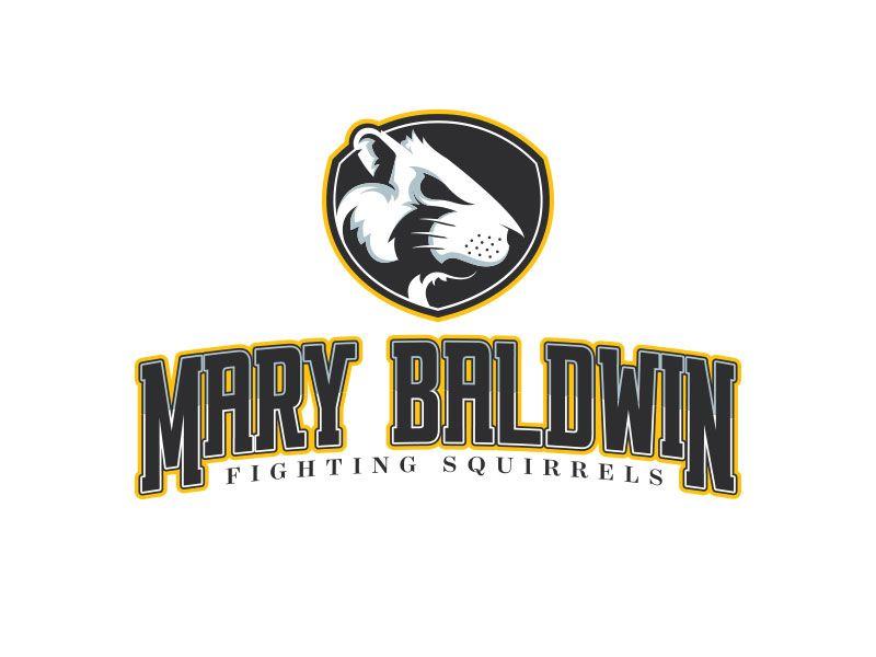 Small Sports Logo - Mary Baldwin Sports Logo Squirrels by Matthew Thomas Small