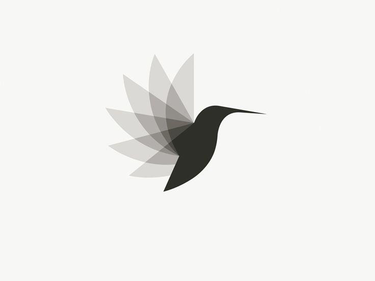 White Hummingbird Logo - Hummingbird | Cool stuff I came across | Logo design, Logos, Logo ...