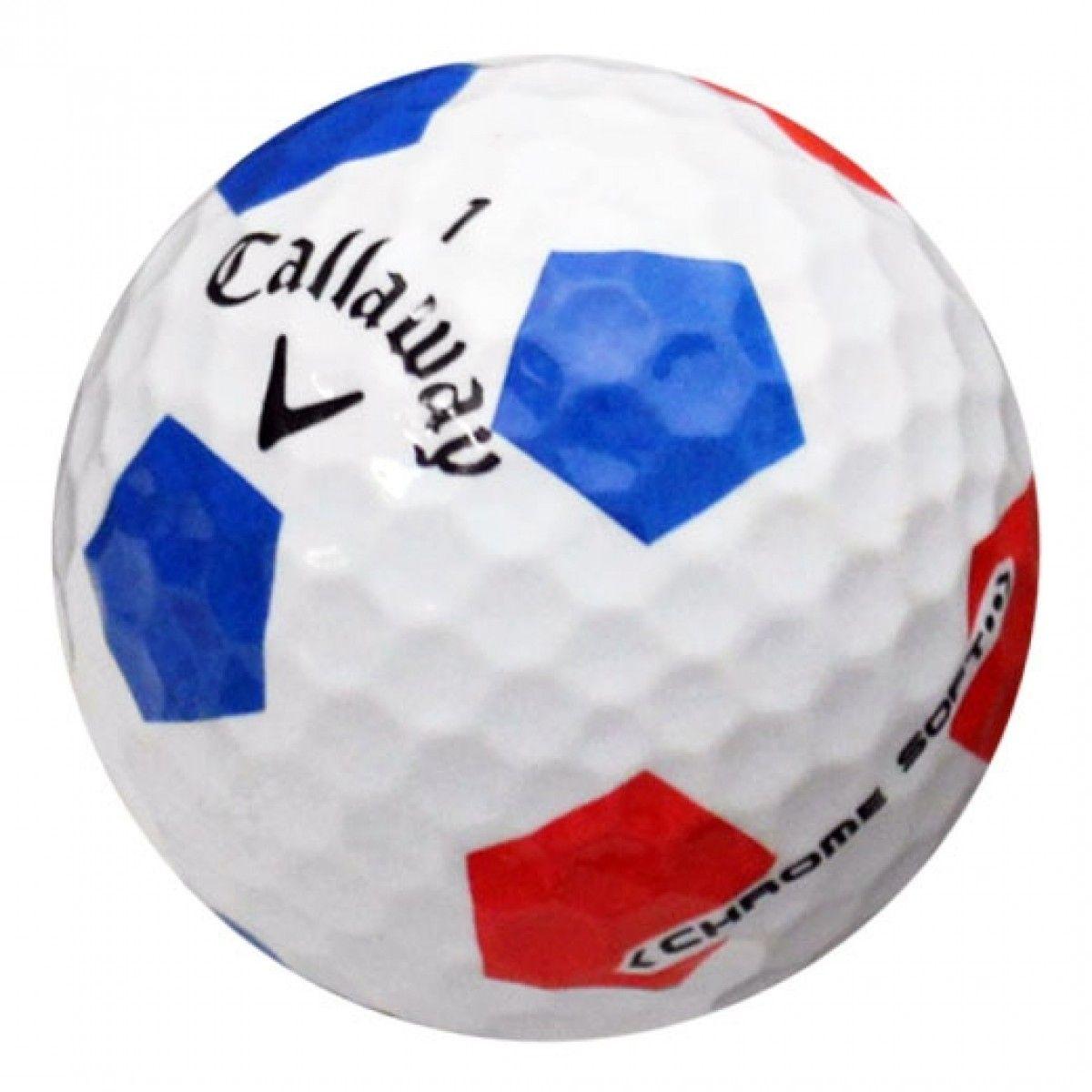 Red White and Blue C Logo - Rare Callaway Chrome Soft Truvis Prototype, White & Blue used
