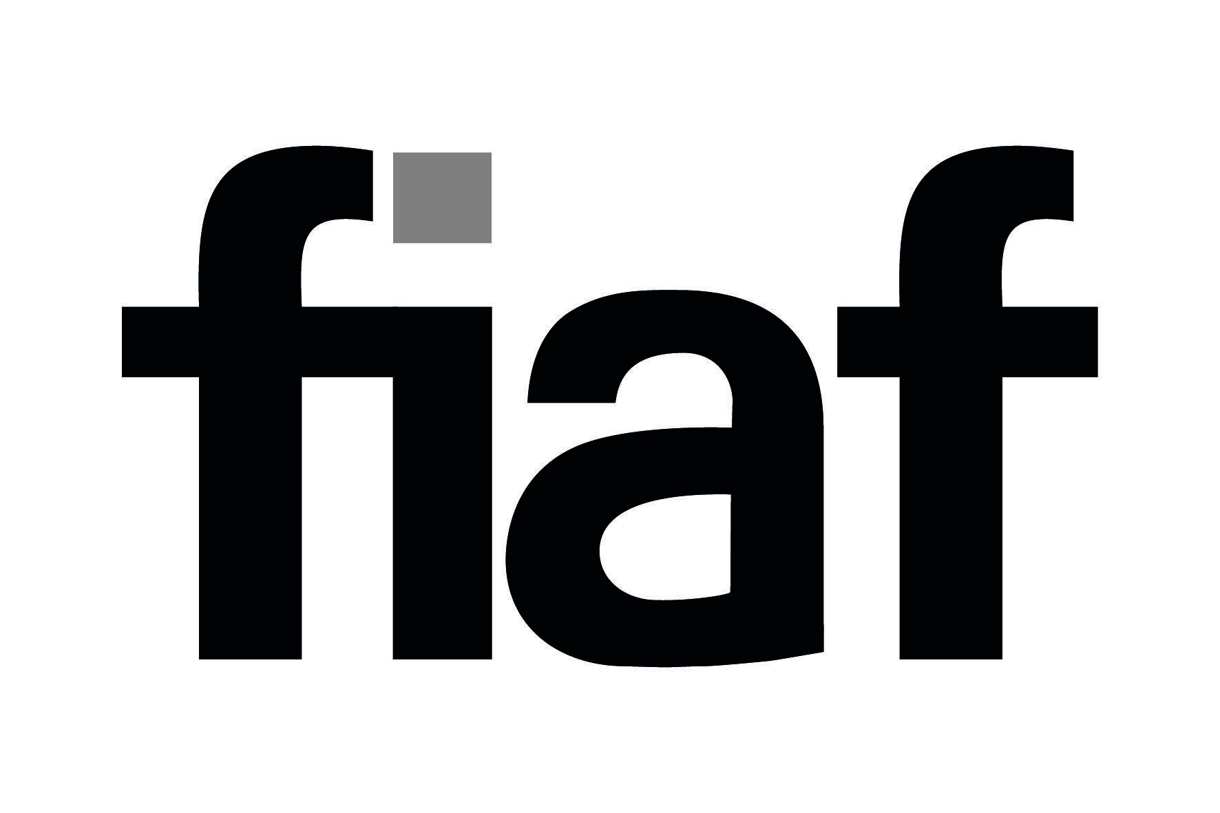 Black White Grayscale Logo - International Federation of Film Archives