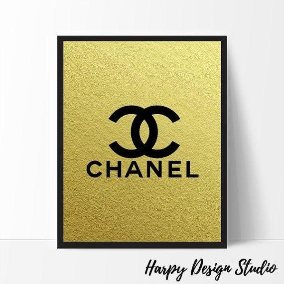 Coco Chanel Gold Logo - Coco Chanel Gold Logo | www.imagessure.com
