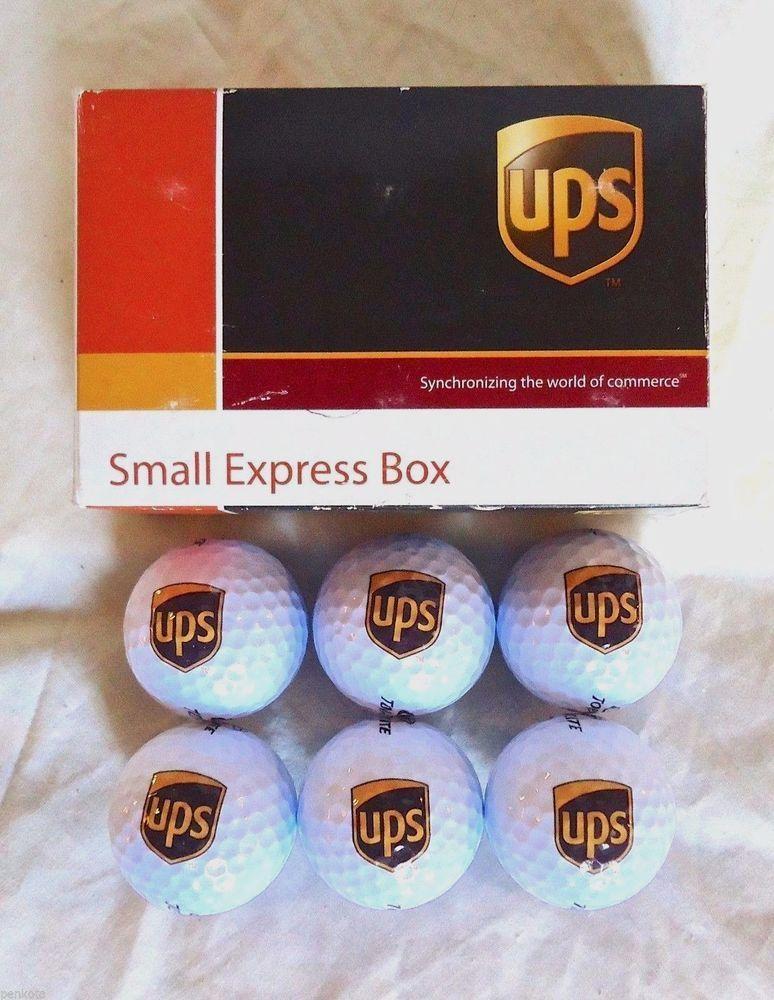 UPS Express Logo - Six (6) UPS Golf Balls ~ United Parcel Service Logo in Mini Express ...
