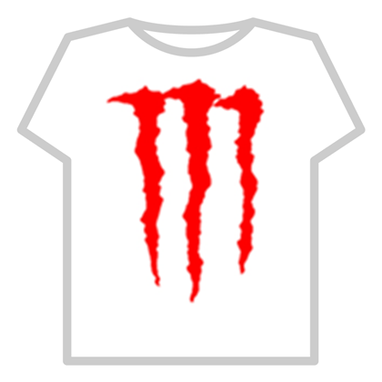 Red Monster Logo - Red Monster Logo - Roblox