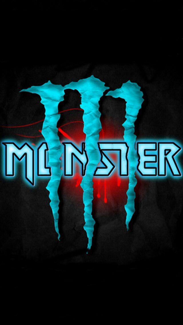 Red Monster Energy Logo - Blue and red monster energy | Energy drinks | Monster energy ...