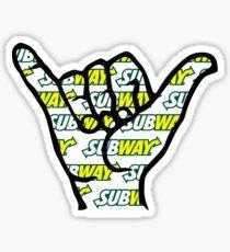 Subway Logo - Subway Logo Stickers | Redbubble