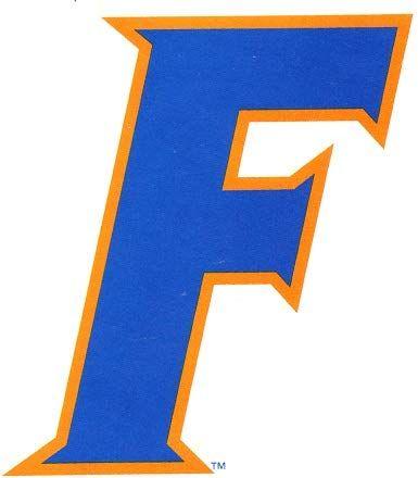Florida F Logo - Inch F Logo Decal UF University of Florida Gators FL