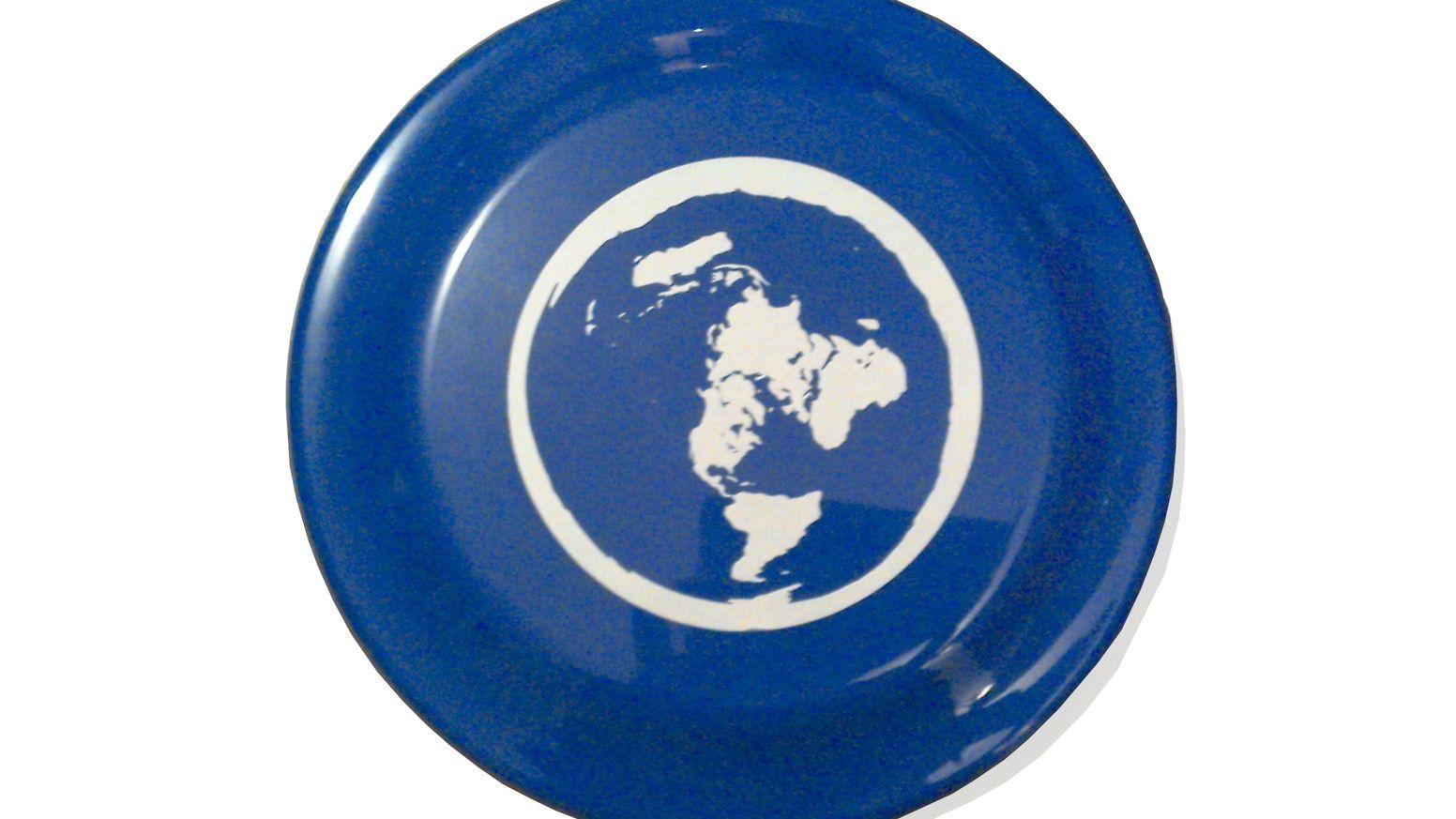 Blue Radar Earth Logo - Flat Earth Frisbee by John Rap » Rewards being sent out — Kickstarter