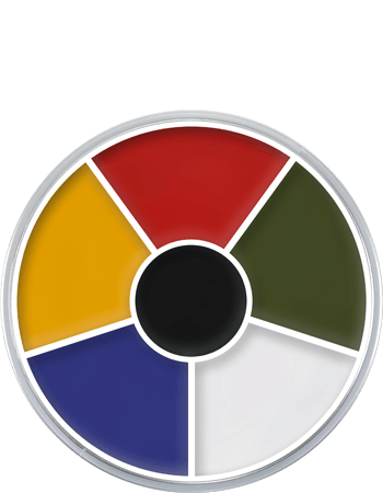 Who Has Multi Colored Circular Logo - Kryolan Cream Color Circle: Multi Color | Ingenue Makeup Supplies ...