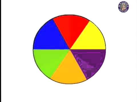 5 Color Circle Logo - Colors The Color Wheel Kids Animation Learn Series