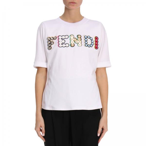 Women Fendi Shirt Logo - Fendi t shirt women's fendi womens t shirt t shirt women fendi fendi ...