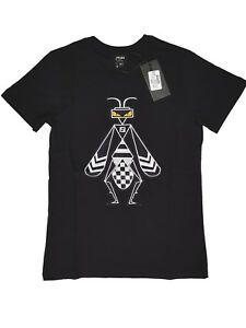 Women Fendi Shirt Logo - Brand New FENDI 3D Bee Women's Girl's T Shirt Tee Black Tags Free