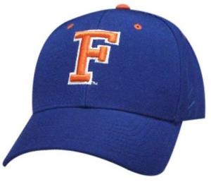 Florida F Logo - Florida Gators Royal Blue F Logo Fitted Baseball Cap by Zephyr, 6