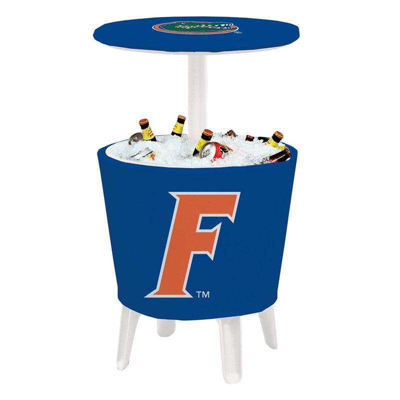 Florida F Logo - Florida Gators F Logo on Blue Cooler Table