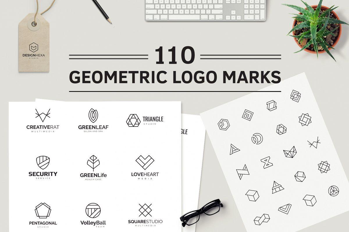 Geometric Logo - 110 Geometric Logo Pack
