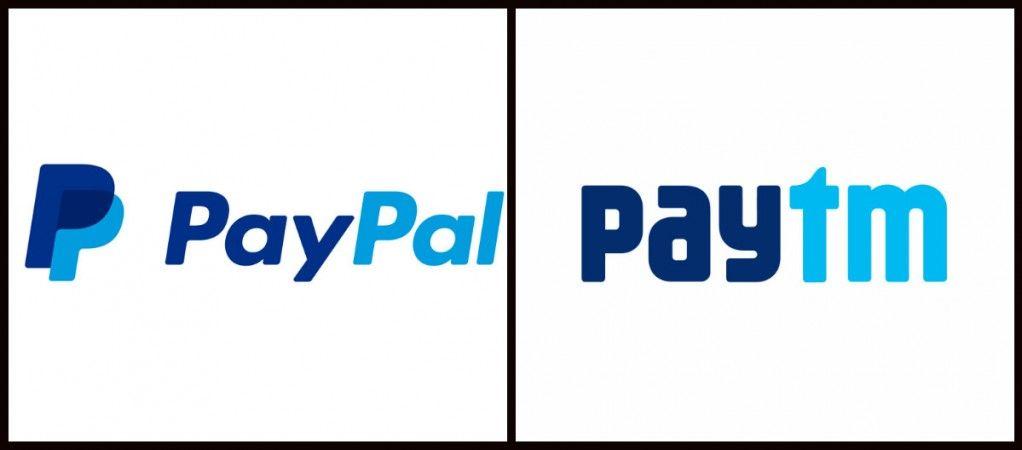 Two Companies with Logo - PayPal and Paytm go to war in battle of the logos