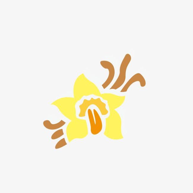 Yellow Flower Looking Logo - Elegant Small Yellow Flowers, Squid, Wedding Logo, Wedding Set PNG