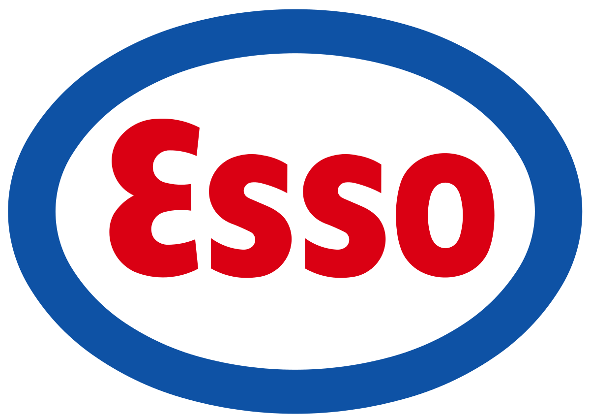 Old Mobil Oil Logo - Esso