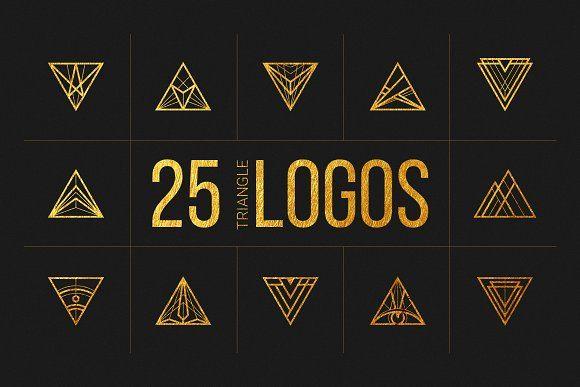 Geometric Logo - Linear Geometric Logos. Part III Logo Templates Creative Market