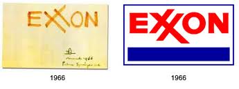 Old Exxon Logo - Loewy Biography
