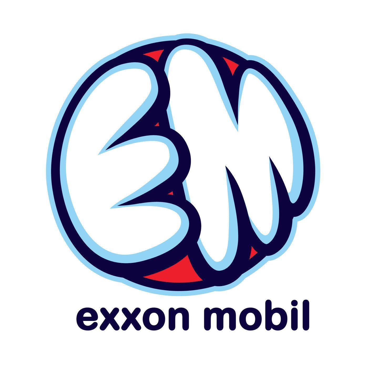 Old Exxon Logo - Exxon Logo Remakes by Mitchell Wyss at Coroflot.com