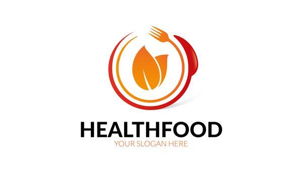 Google Food Logo - Health food logo vector