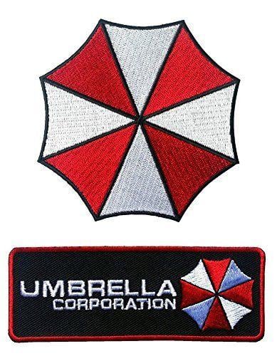 Umbrella Corp Logo - Set of Umbrella Corp and Umbrella Resident Evil Costume Patches