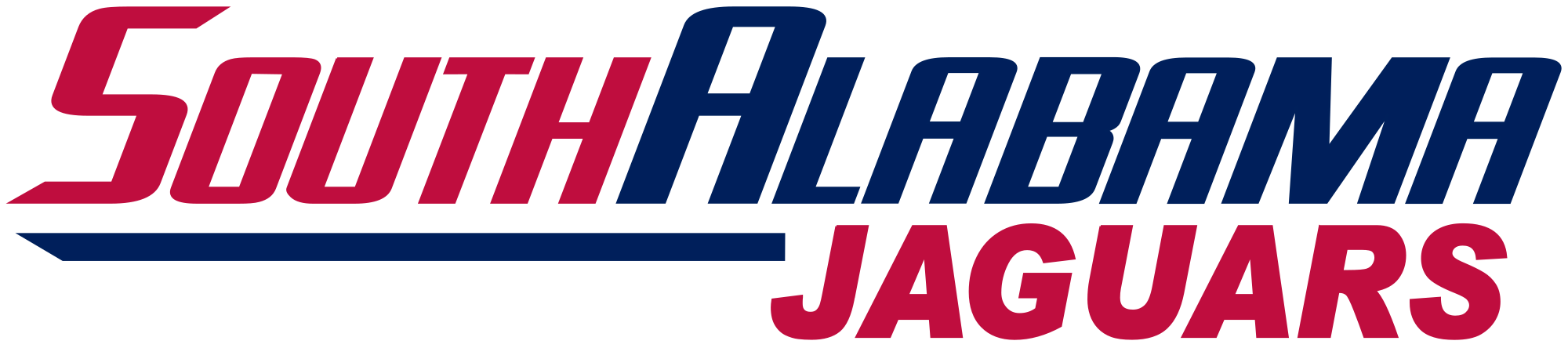 University of South Alabama Logo - File:South Alabama Jaguars wordmark.svg - Wikimedia Commons