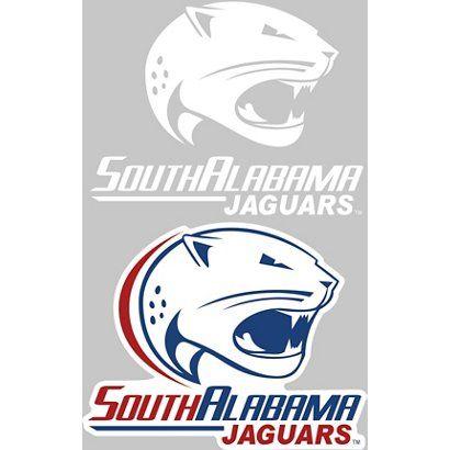 University of South Alabama Logo - Stockdale University Of South Alabama 4 X 7 Logo Decals 2 Pack
