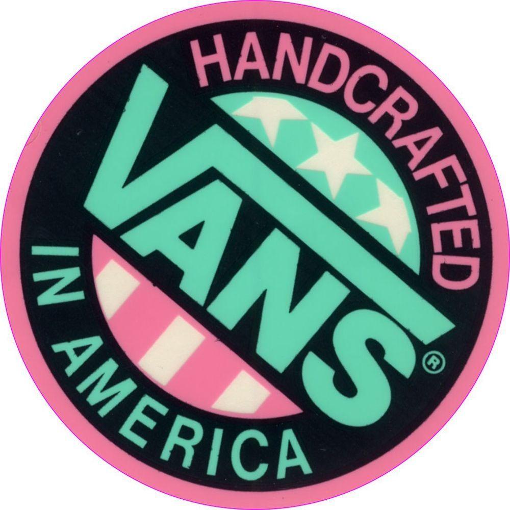 Vansl Logo - Vans Logo Vinyl Decal Stickers Skateboard Clothing Ski Skate Car