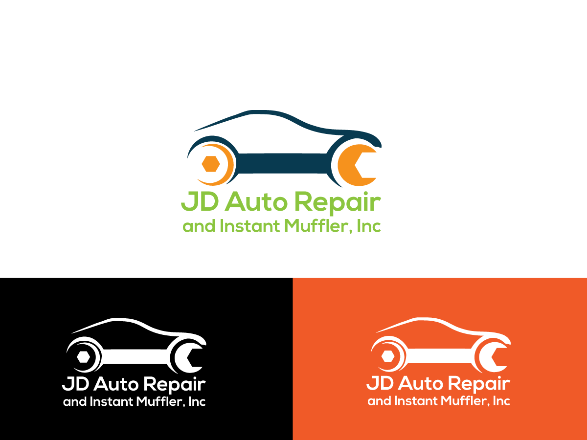 Car Repair Shop Logo - Elegant, Playful, Shop Logo Design for a Company
