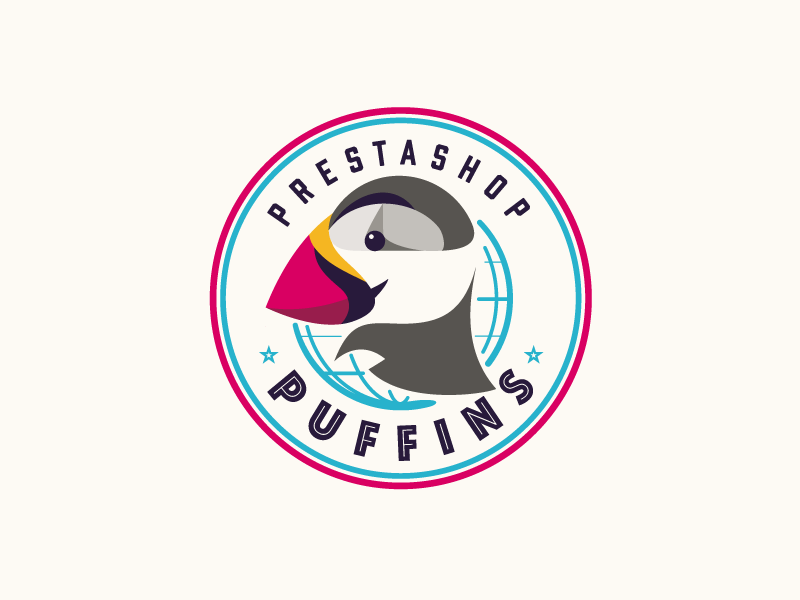 PrestaShop Logo - Prestashop Puffins