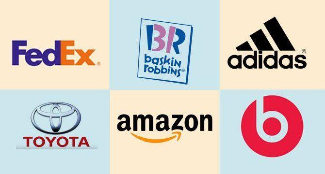 Top Brand Logo - Top 25 Hidden Meanings In Famous Logos