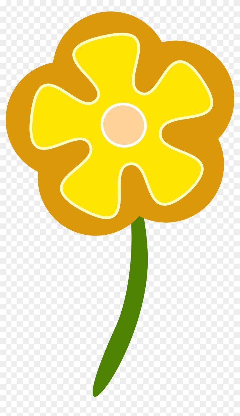 Yellow Flower Looking Logo - Daisy Flower Vector Png Transparent PNG Clipart