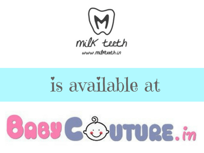 Baby Couture Logo - Milk Teeth: The Latest Brand At Babycouture - Baby Couture India